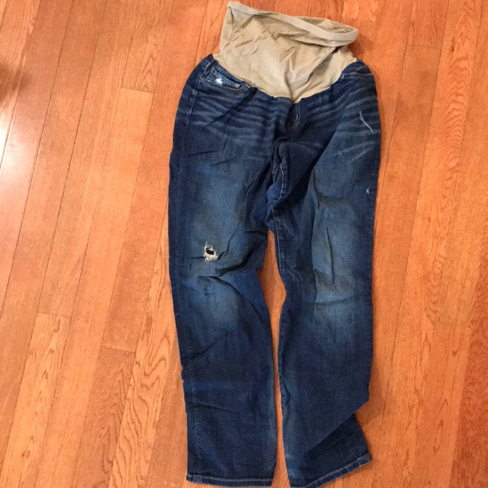 Indigo Blue maternity jeans XL